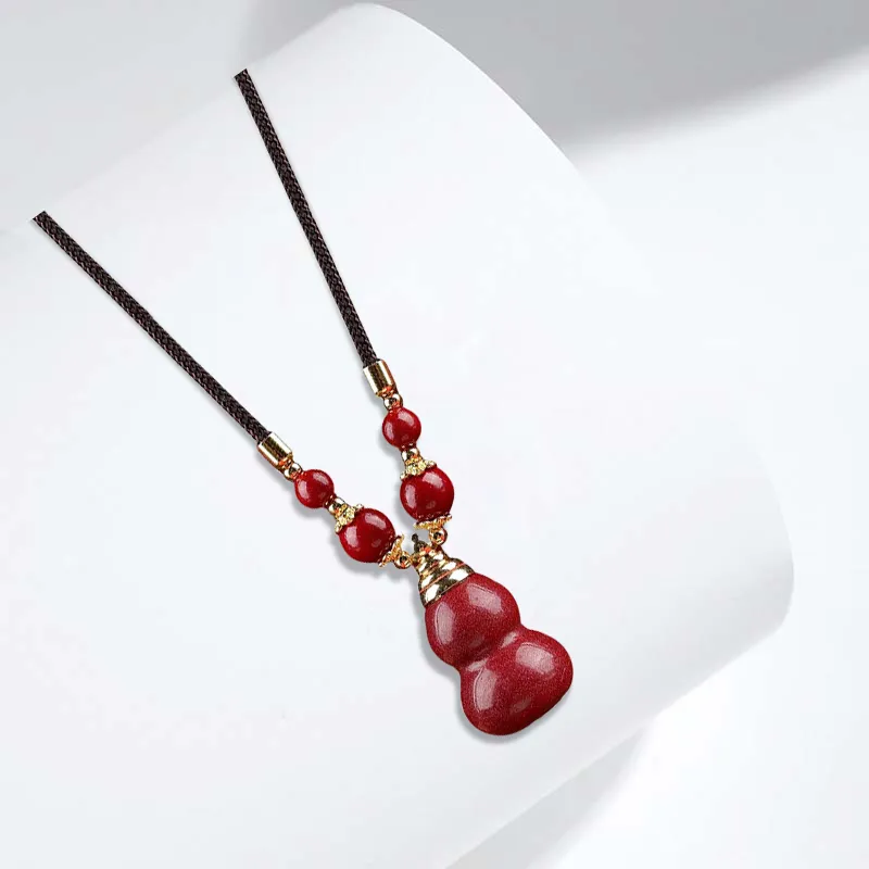 COPI Reconstructed Cinnabar Necklaces Women's-2