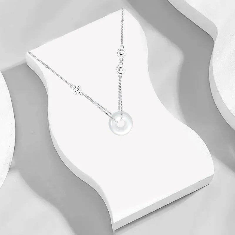 COPI Chalcedony Necklaces Unisex-1