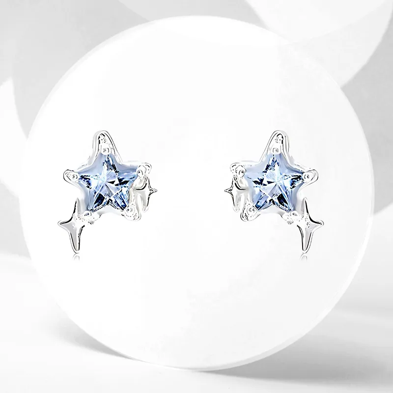 COPI Alloy/Synthetic Cubic Zirconia Stud Earrings Women's-2