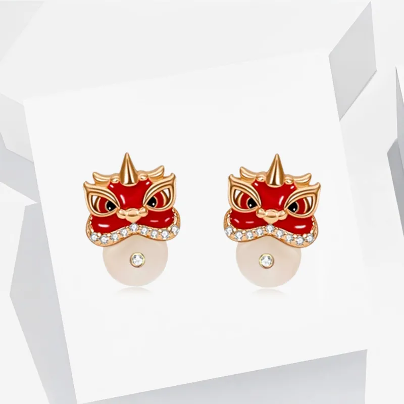 COPI Alloy Stud Earrings Unisex-1