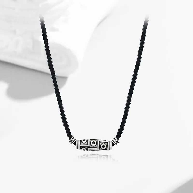 COPI S999 Pure Silver Fabric Necklaces Unisex-2