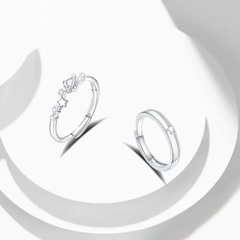 COPI Synthetic Cubic Zirconia Rings Unisex-8