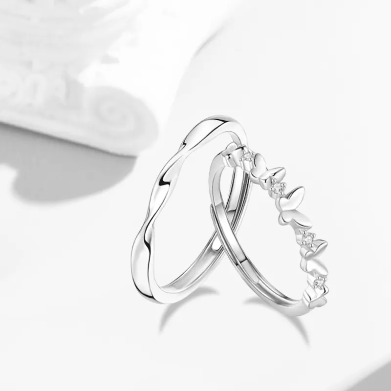COPI Glass Cat Eye Rings Unisex-1