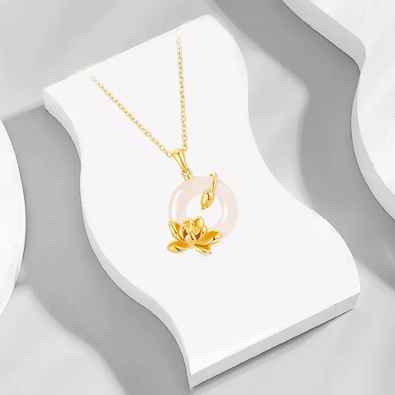 COPI Chalcedony Necklaces Unisex-1
