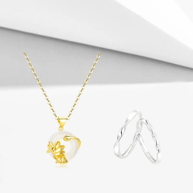 COPI Chalcedony Necklaces Unisex-1
