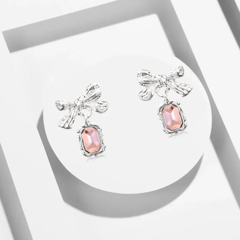 COPI S925 Sterling Silver Stud/Synthetic Cubic Zirconia Stud Earrings Unisex-1