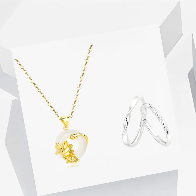 COPI Chalcedony Necklaces Unisex-2