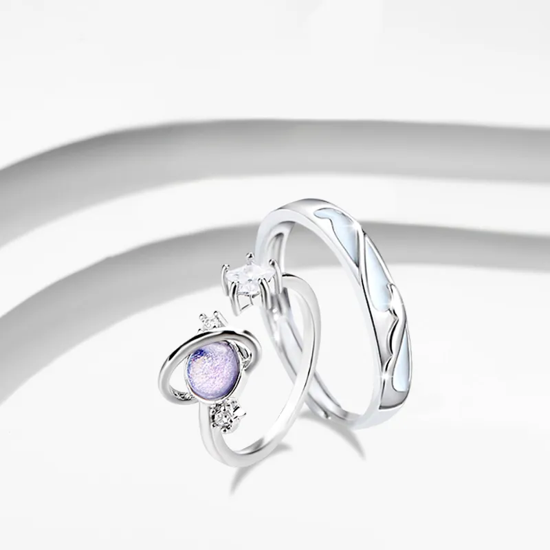 COPI Colored Glaze Rings Unisex-1