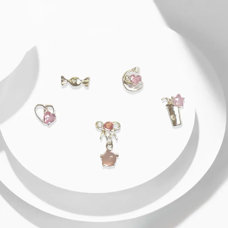 COPI Alloy Zircon Stud Earrings Unisex-1