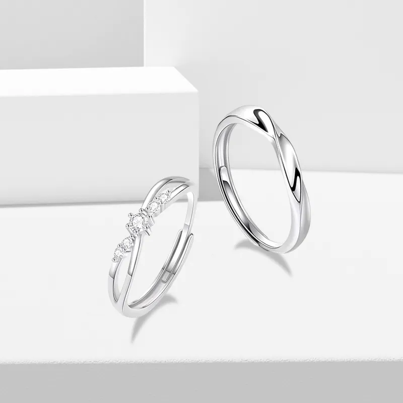 COPI Glass Cat Eye Rings Unisex-2