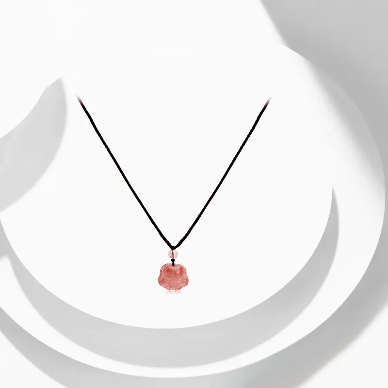 COPI Colored Glaze Necklaces Unisex-1