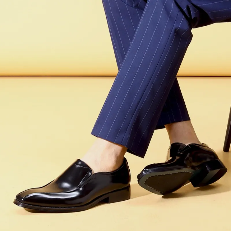 ASTON M.JAZZ Dress Shoes Men Low Top Black-6