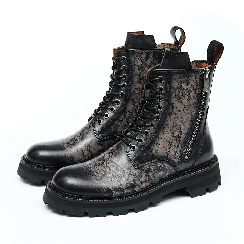 ASTON M.JAZZ Short Martin Boot Men's-1