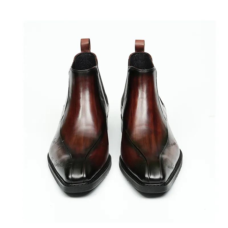 ASTON M.JAZZ Short Chelsea Boots Men's-13