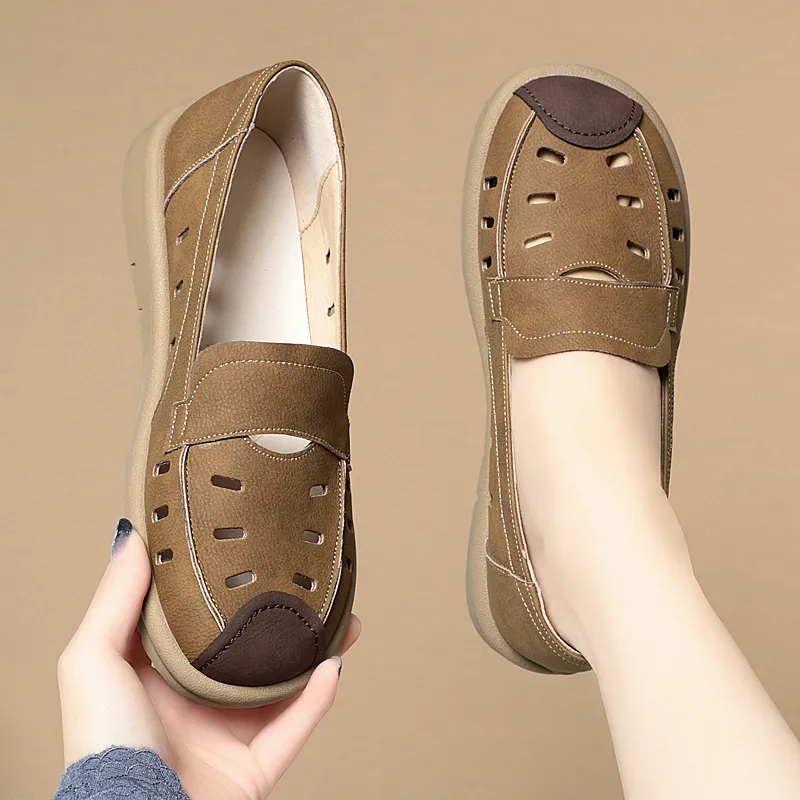 ABIDJAN Breathable Lightweight Low Top Casual Shoes Women's-13