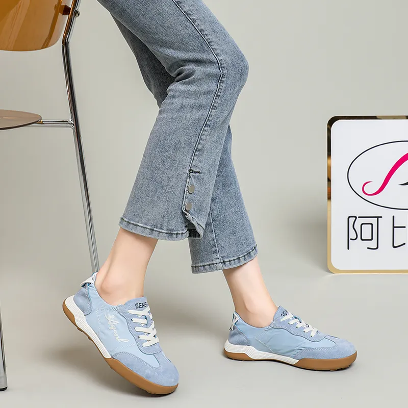 ABIDJAN Breathable And Lightweight Low Top Casual Shoes Women's-27