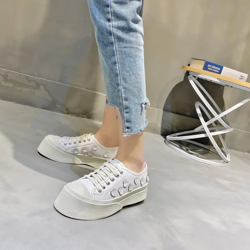 ABIDJAN Height Increasing Low-Top Casual Shoes Women's-6