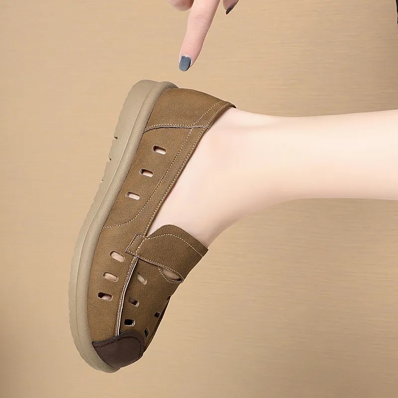 ABIDJAN Breathable Lightweight Low Top Casual Shoes Women's-15