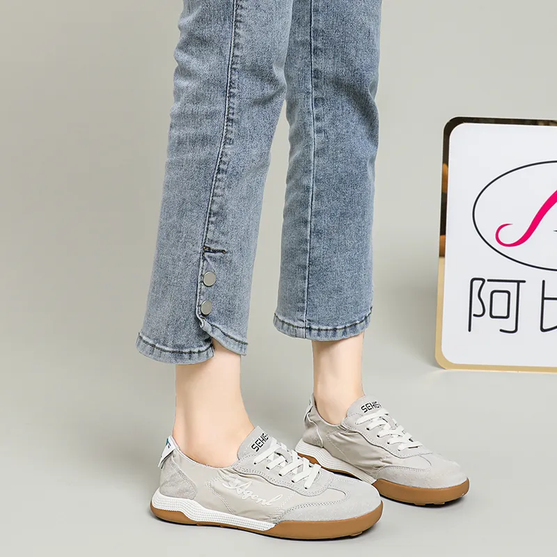 ABIDJAN Breathable And Lightweight Low Top Casual Shoes Women's-5