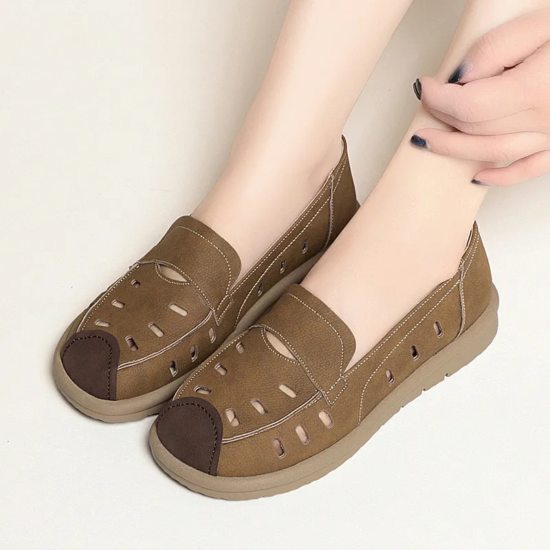 ABIDJAN Breathable Lightweight Low Top Casual Shoes Women's-11