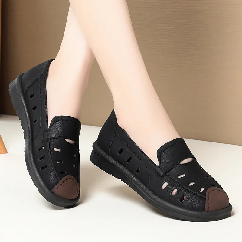 ABIDJAN Breathable Lightweight Low Top Casual Shoes Women's-4