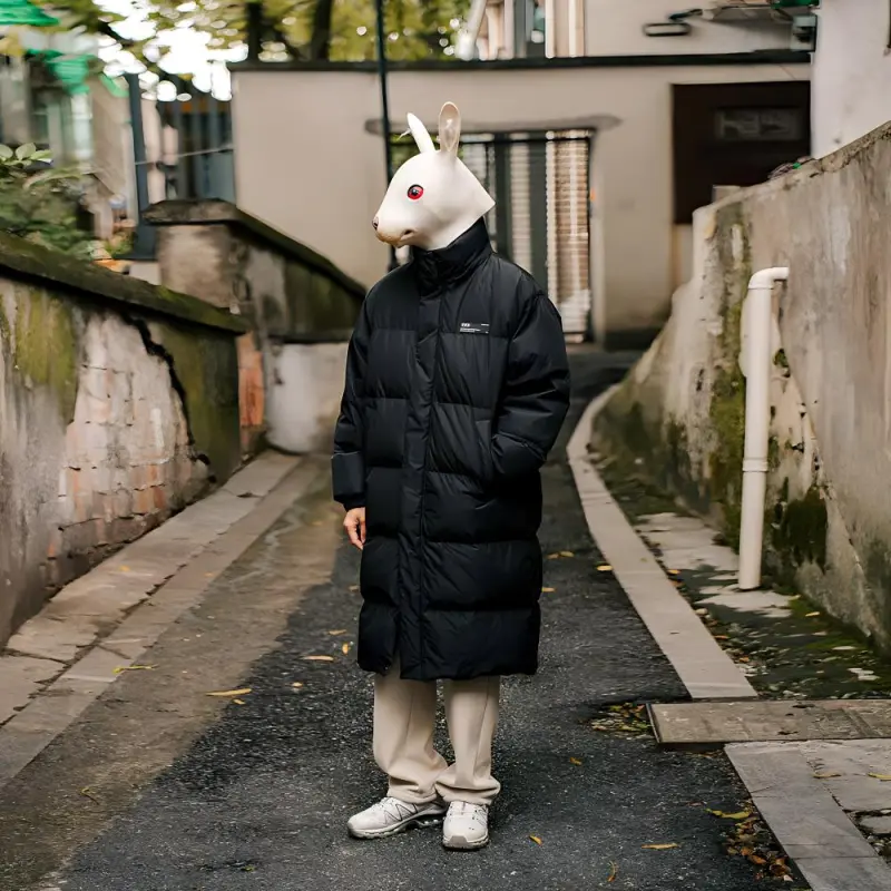Rabbit House Down Jacket Unisex-5