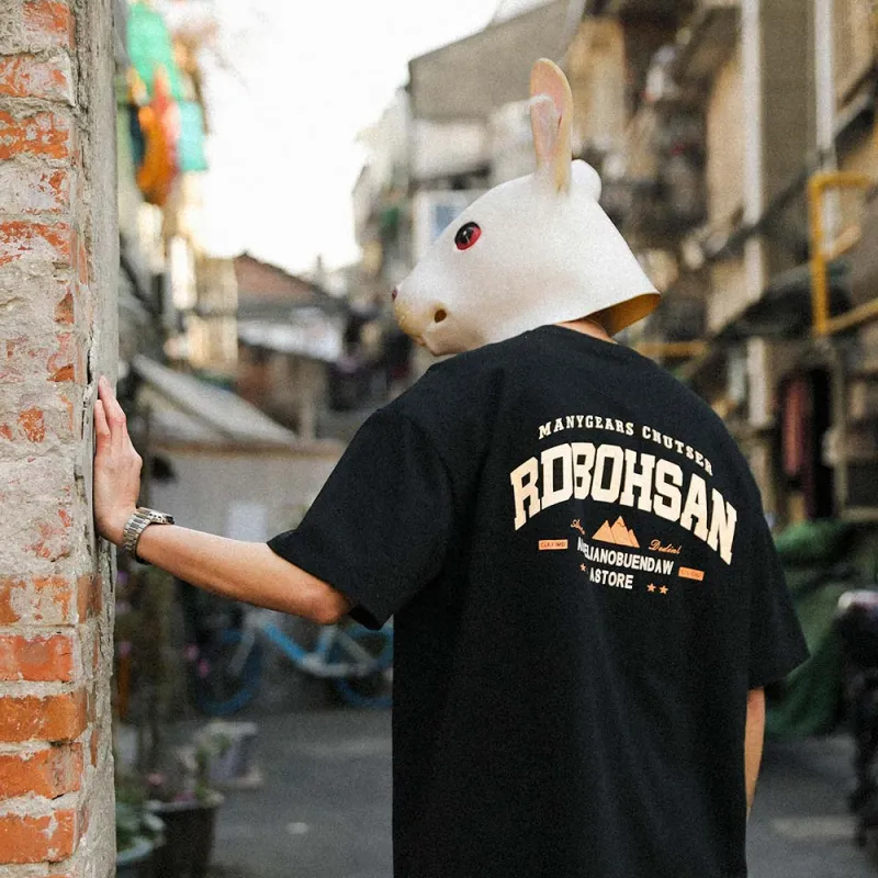 Rabbit House T Shirts Unisex-8