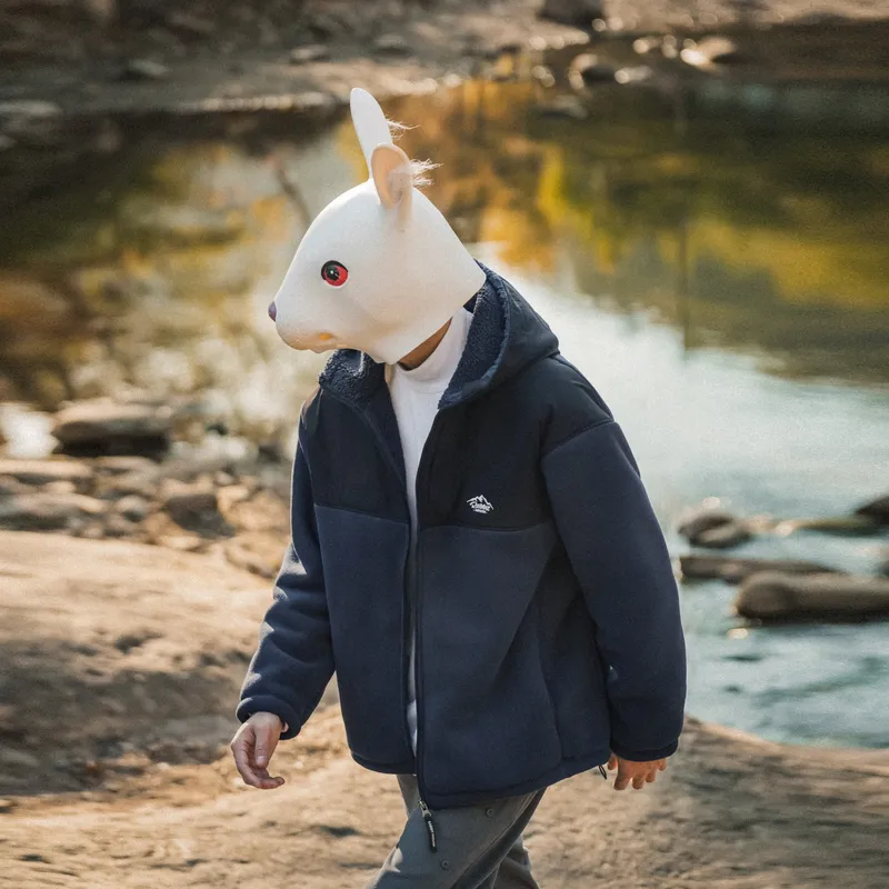 Rabbit House Puffer Jacket Unisex-3