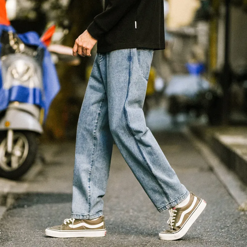 Rabbit House Spring And Fall Jeans Men's-10