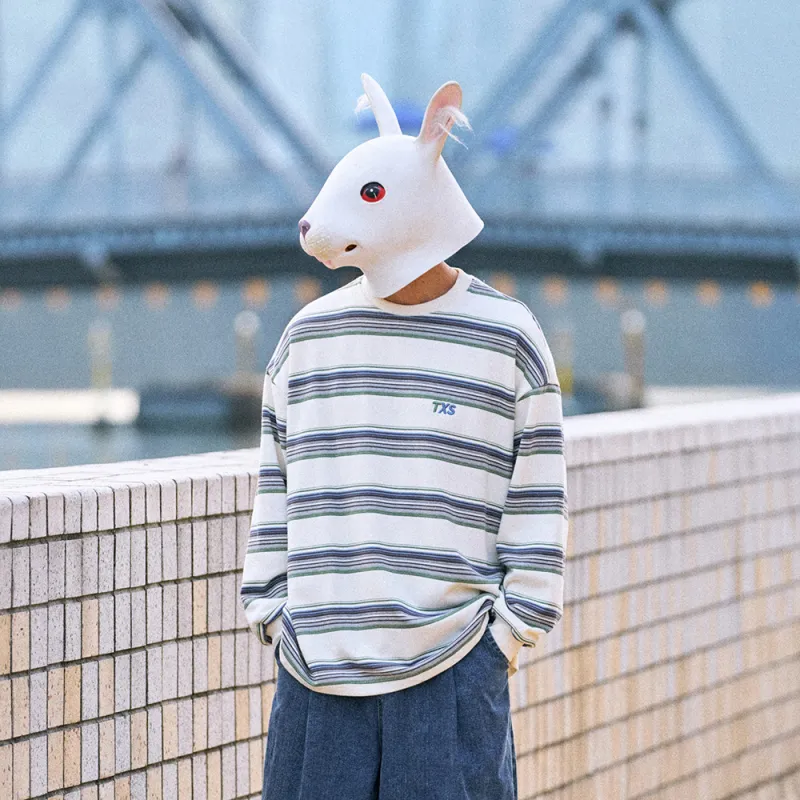 Rabbit House Spring And Fall Sweatshirt Unisex-3