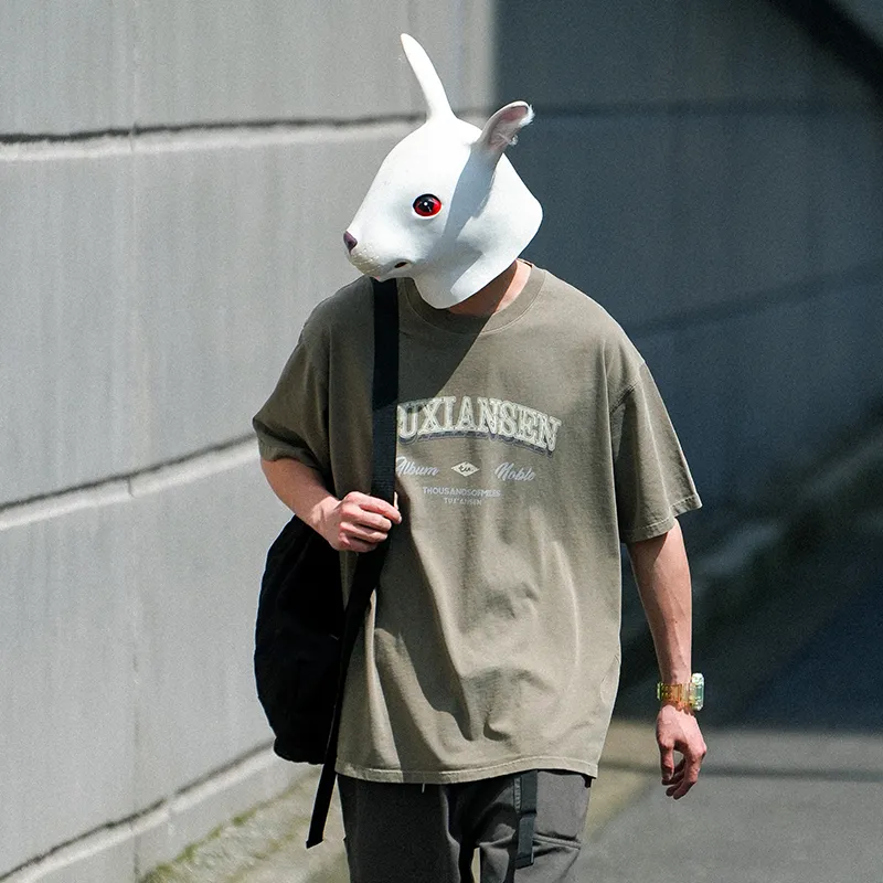 Rabbit House Summer T-Shirt Unisex-3