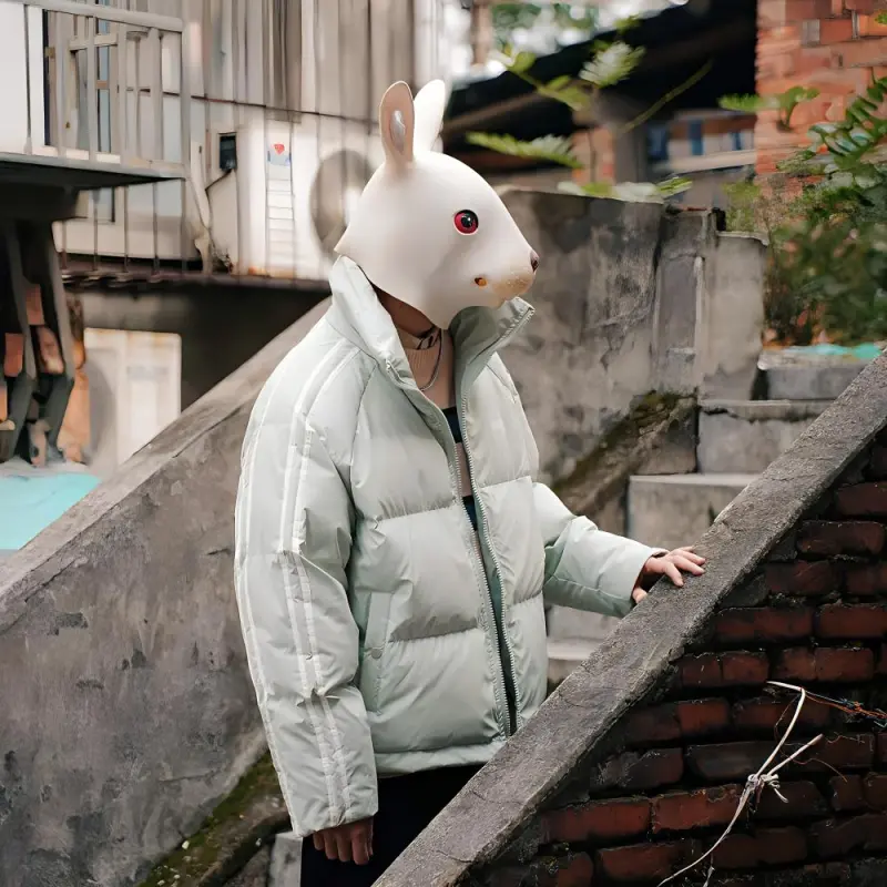 Rabbit House Down Jacket Unisex-9