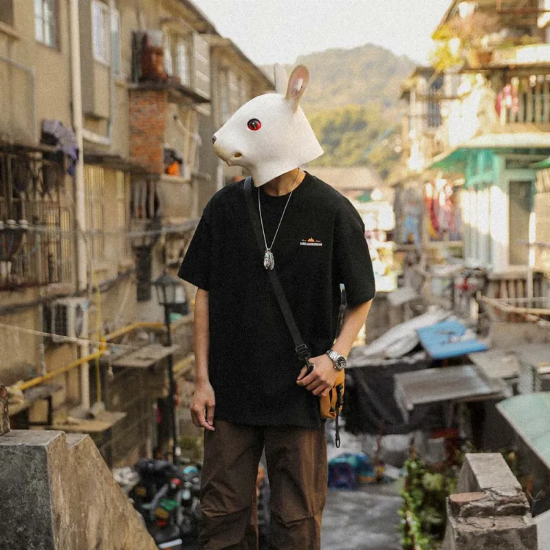 Rabbit House T Shirts Unisex-10