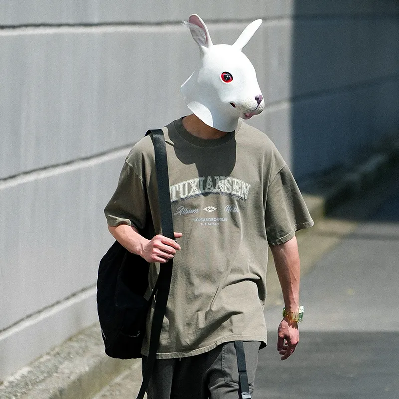 Rabbit House Summer T-Shirt Unisex-4