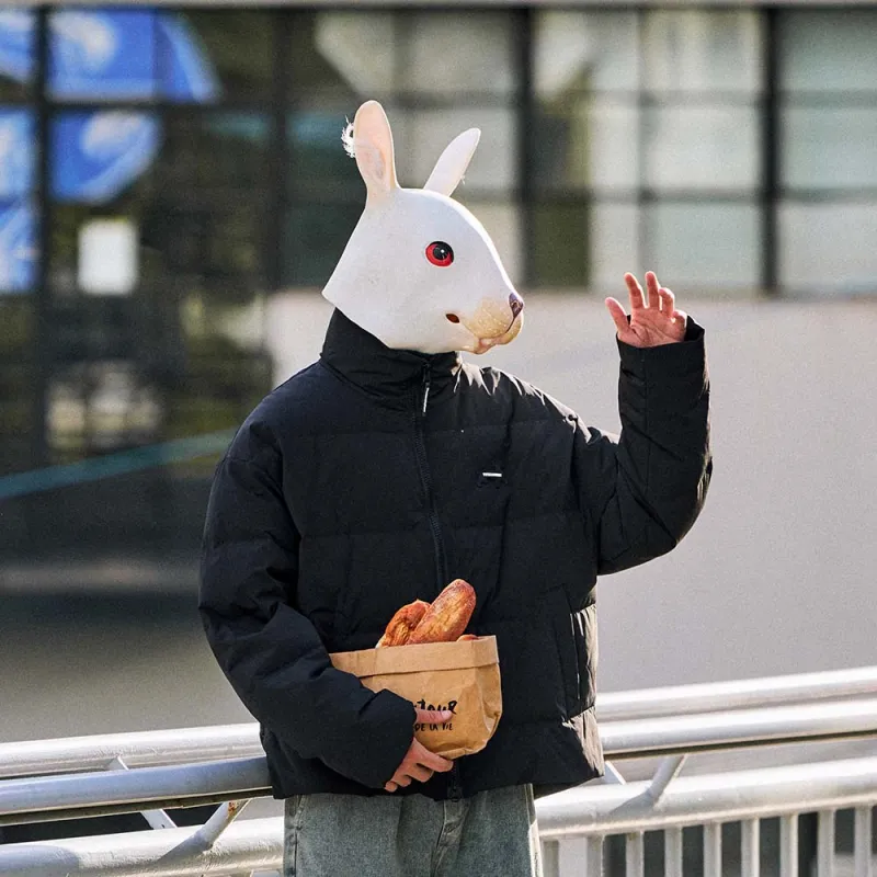 Rabbit House Down Jacket Unisex-12
