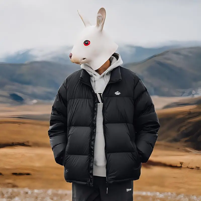Rabbit House Down Jacket Unisex-3