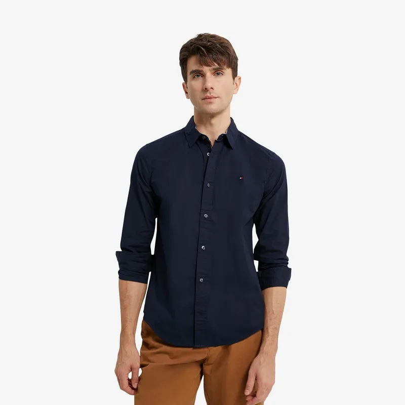Tommy Hilfiger Shirt Men's Navy Blue-2