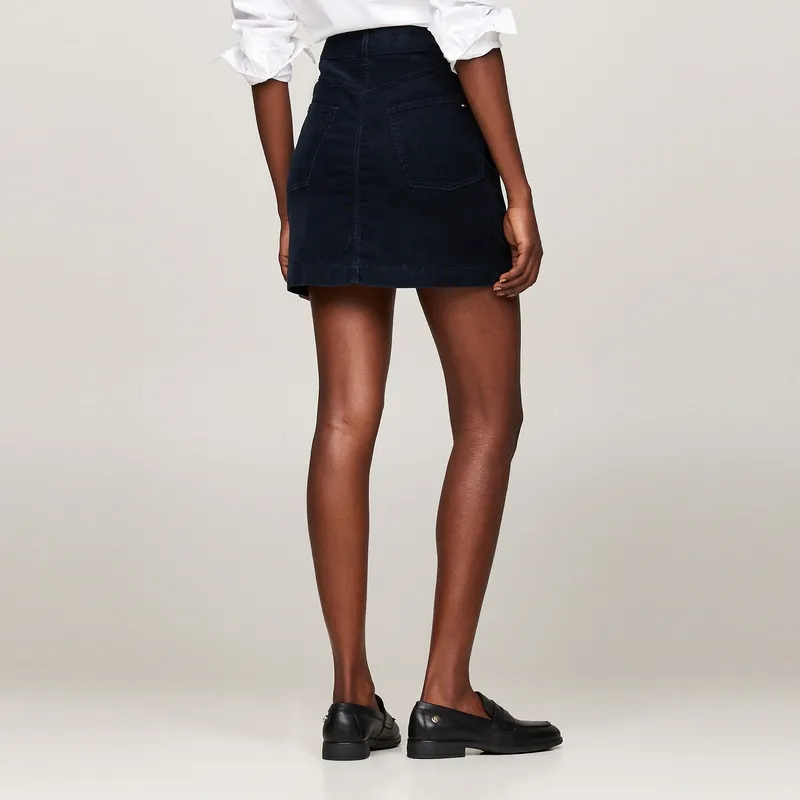 Tommy Hilfiger Casual Short Skirts Women's Navy Blue-3