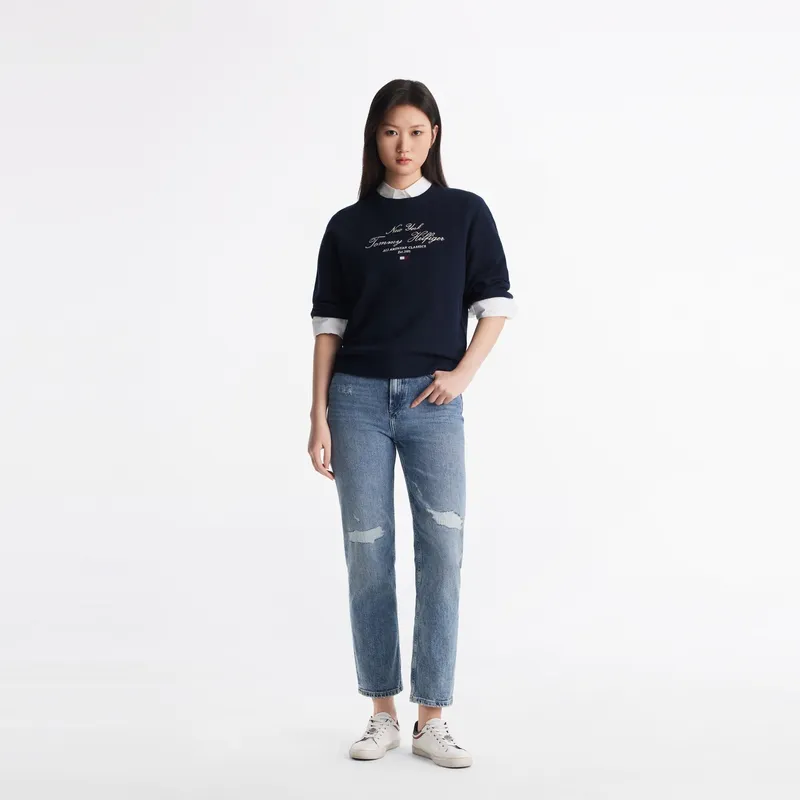 Tommy Hilfiger Logo embroidered Sweatshirt-4