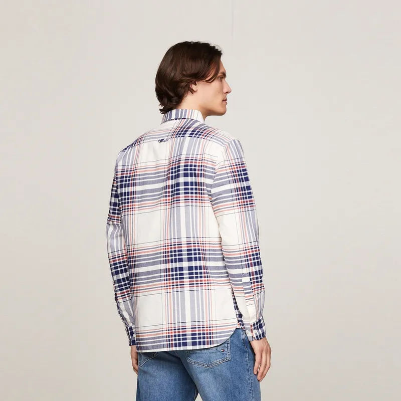 Tommy Hilfiger Shirt Men's Multicolor Plaid-3