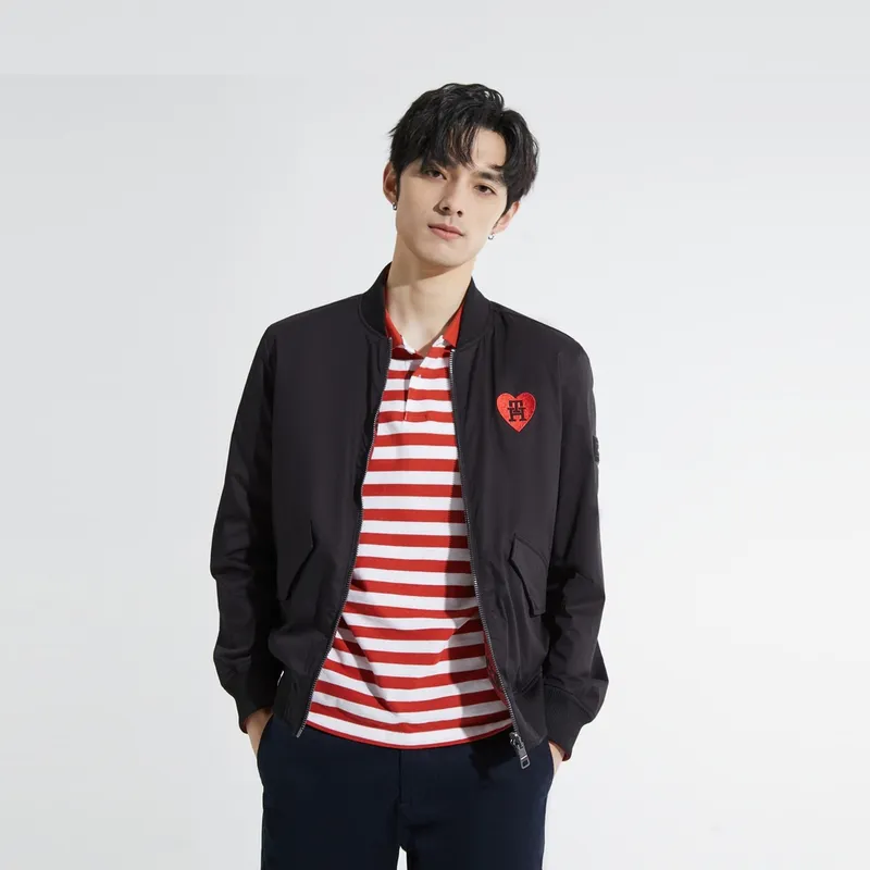 Tommy Hilfiger Jackets Unisex Red Black-4