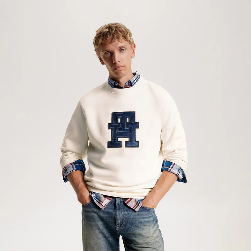 Tommy Hilfiger Crew Neck Fleece Sweatshirt Men's-7