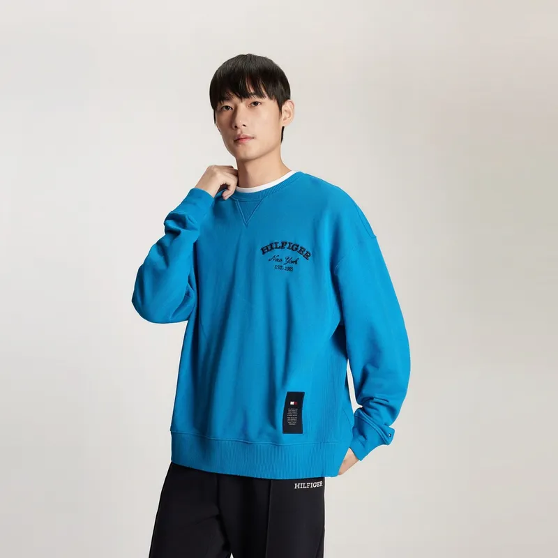 Tommy Hilfiger Sweatshirt Men's Indigo-4