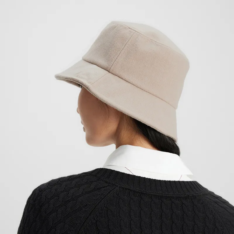 Tommy Hilfiger Polyester Bucket Hats Women's Light Khaki-2