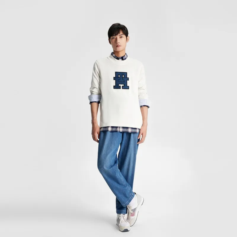 Tommy Hilfiger Long Sleeved T Shirts Men's-10