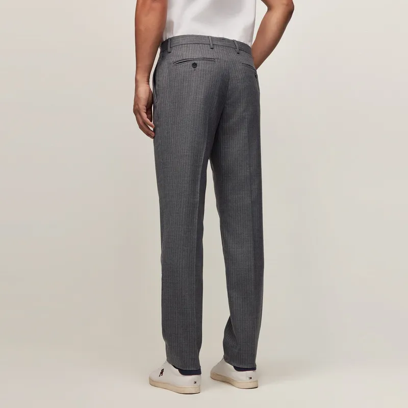 Tommy Hilfiger Suit Trouser Men's Dark Gray-3