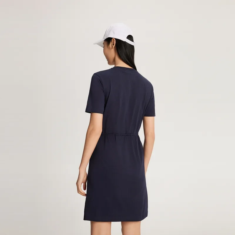 Tommy Hilfiger Short-Sleeved Dresses Women's Navy Blue-2