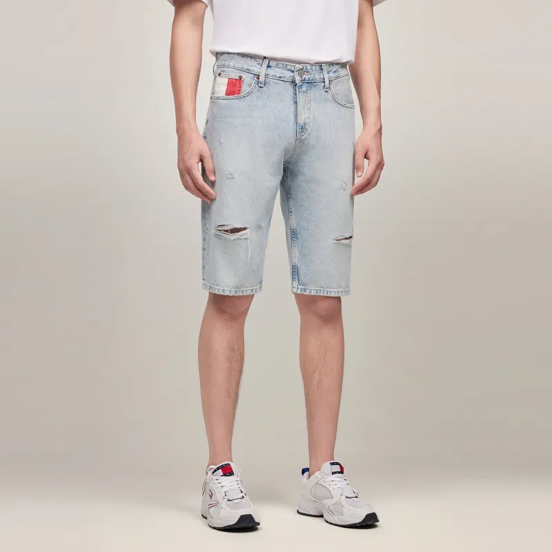 Tommy Hilfiger Denim Shorts Men's Denim Blue-3