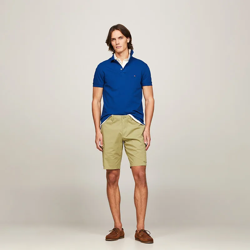 Tommy Hilfiger Casual Shorts Men's Gray Green-4