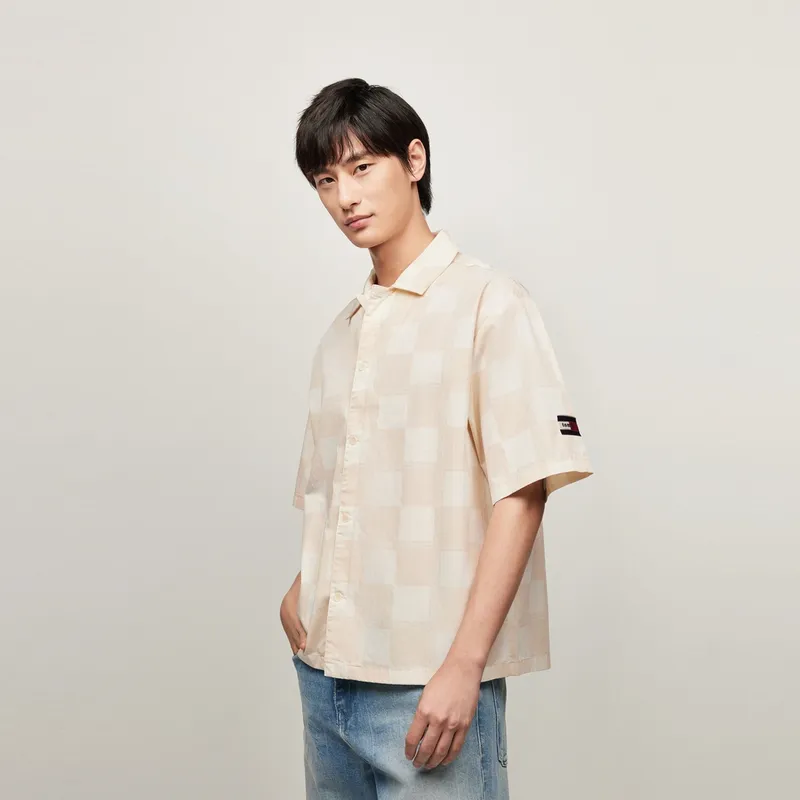 Tommy Hilfiger Shirt Unisex Ecru-2